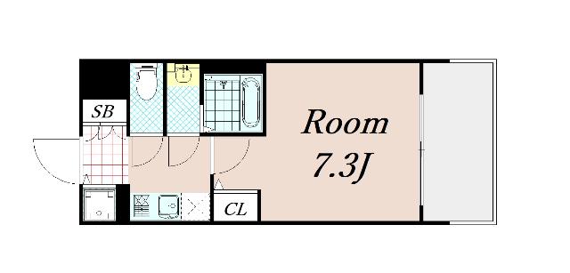 サムティ江戸堀ASUNT 間取り図画像