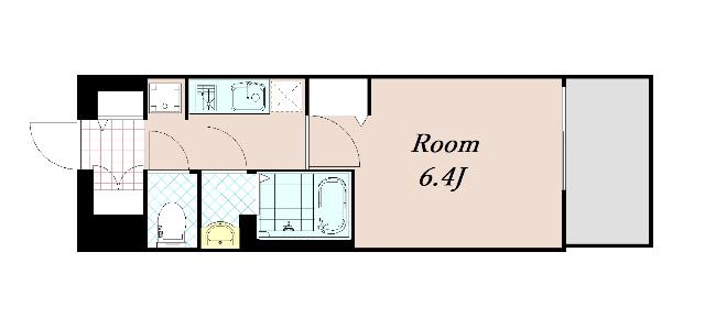 プレサンス塚本ミッドマーク 間取り図画像