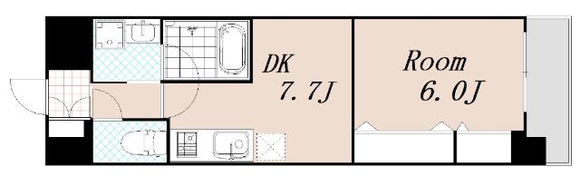 フィールドライト新大阪 間取り図画像