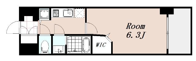ファステート江坂ランウェイ 間取り図画像