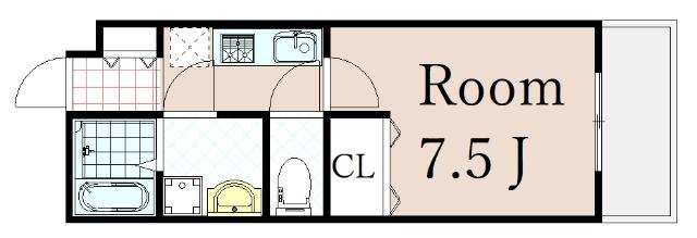 リヴィアス北大阪BREZZA 間取り図画像