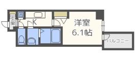 プレサンス心斎橋クオーレ 間取り図画像