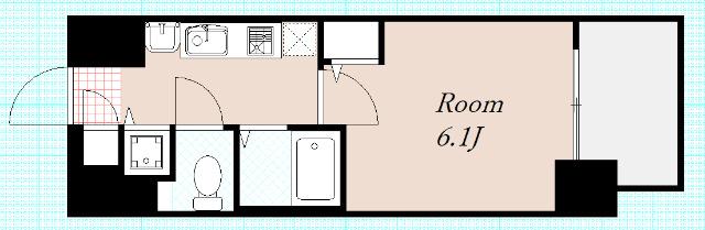プレサンス天神橋ディオレ 間取り図画像