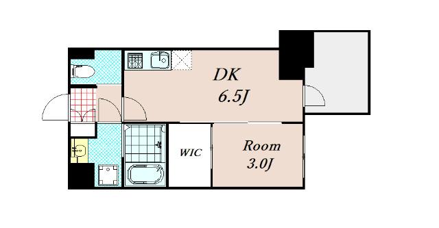 セレニテ堺筋本町リアン 間取り図画像