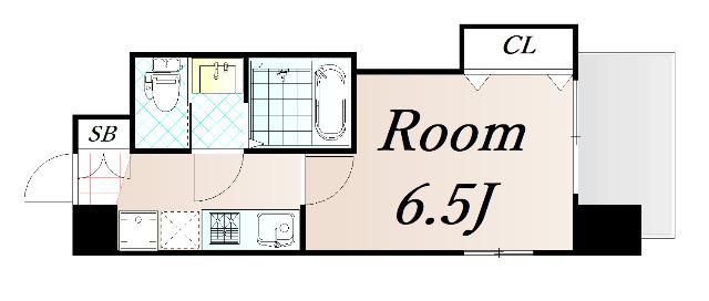 大阪市淀川区十三本町マンション 間取り図画像