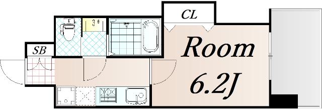 大阪市淀川区十三本町マンション 間取り図画像