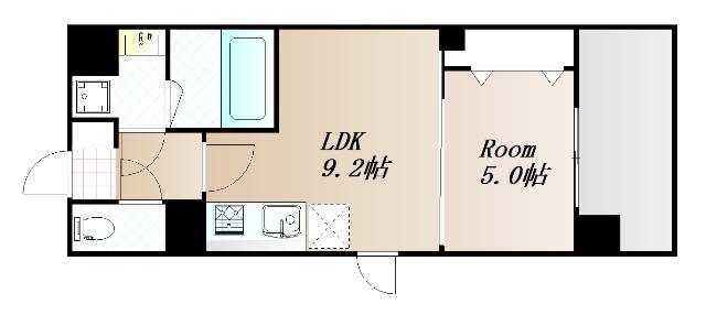 ラルシェパルク新大阪 間取り図画像