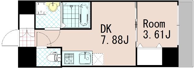エスリードレジデンス江坂垂水町 間取り図画像