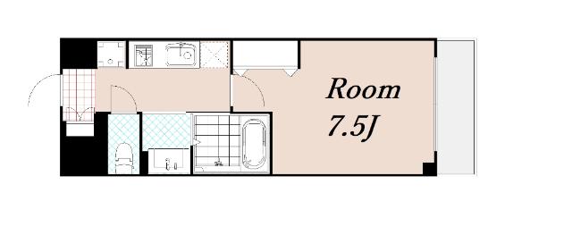 大阪市淀川区十八条マンション 間取り図画像