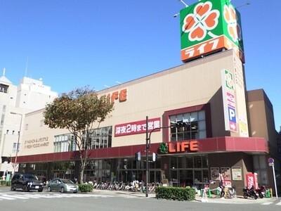 ライフ太融寺店：245m