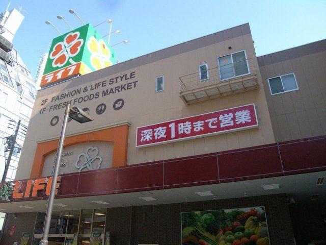ライフ天神橋店：494m