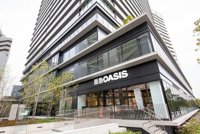 阪急オアシス中之島店：519m