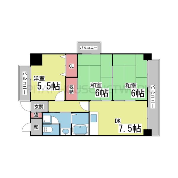 間取図(平面図)