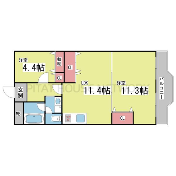 間取図(平面図)