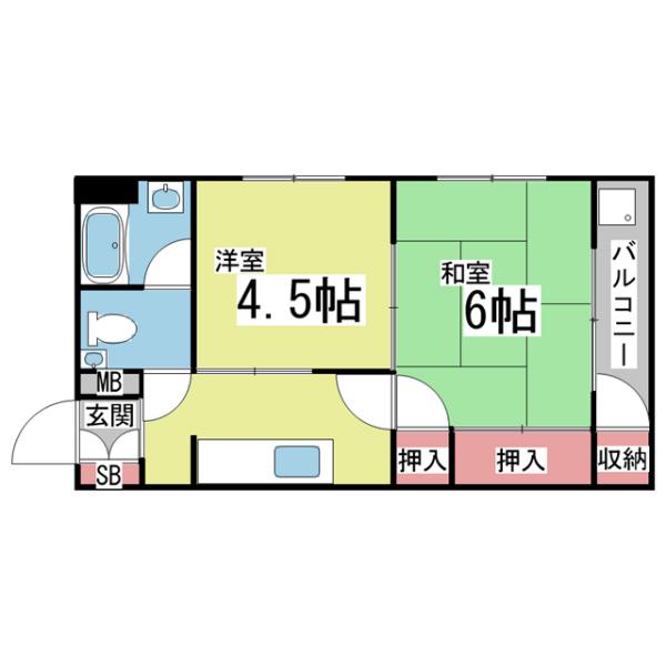 間取図(平面図)