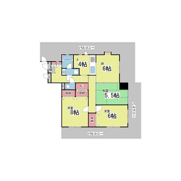 間取図(平面図)