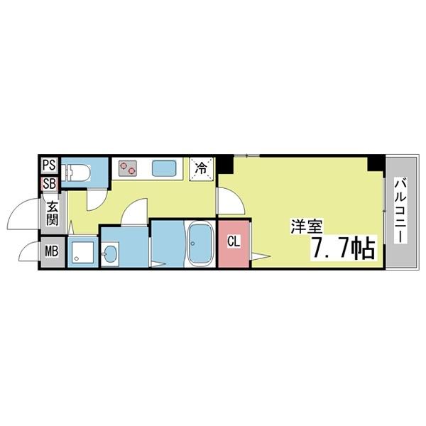 ハイビレッジ六甲 間取り図画像