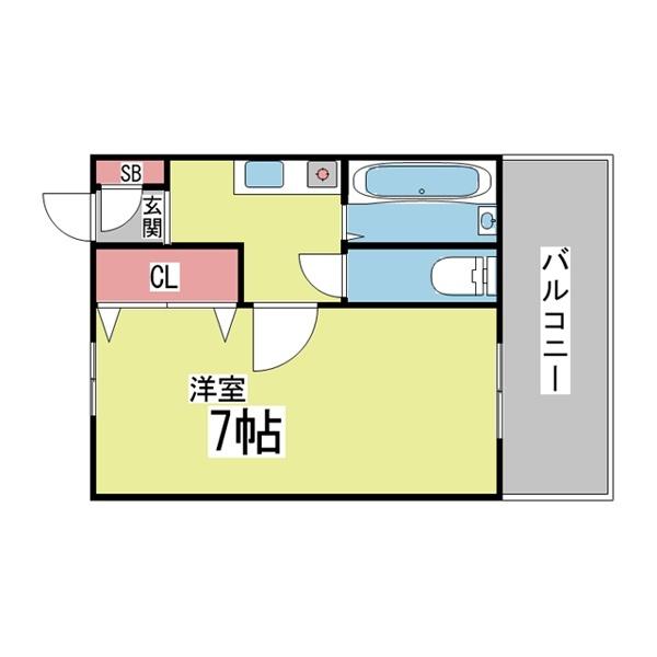 グレースハイツ六甲 間取り図画像