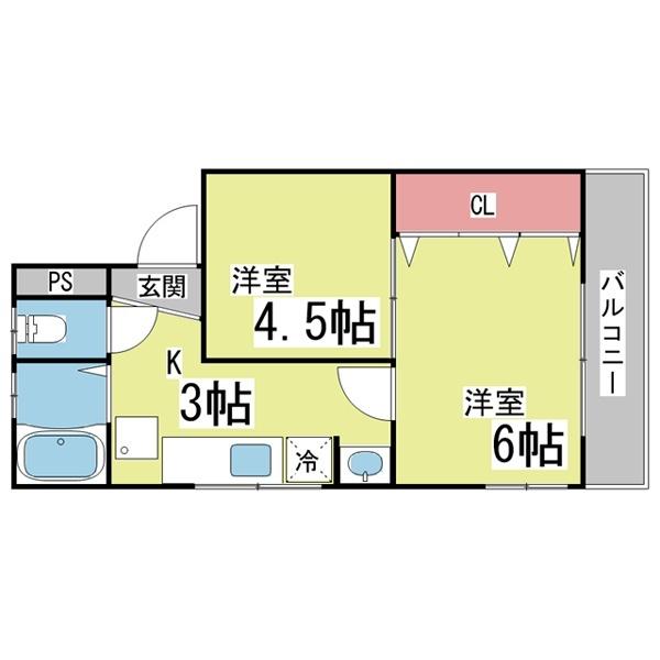 ピュアエスペラントⅡ 間取り図画像