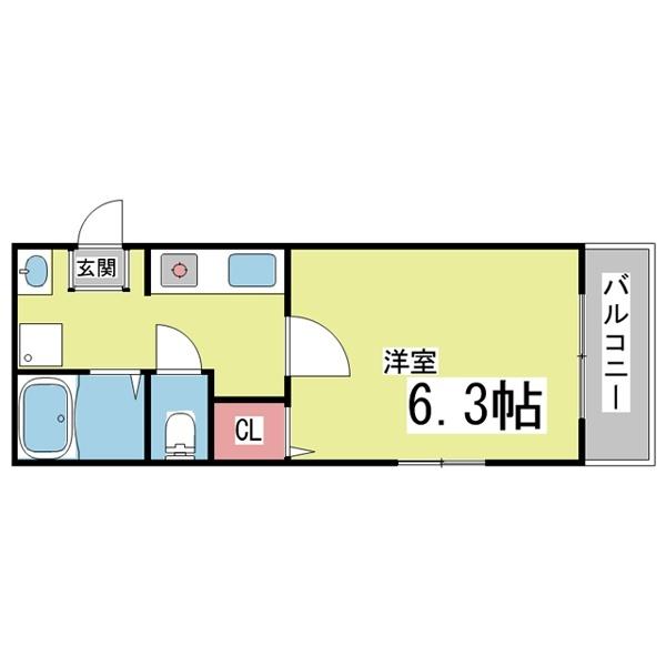 レトア赤松 間取り図画像