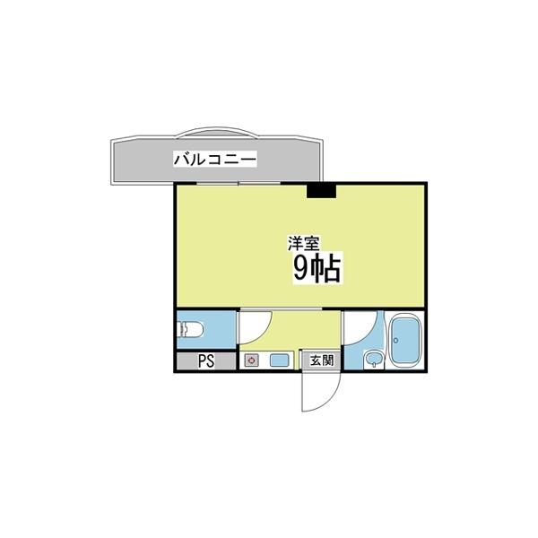 三景マンション 間取り図画像