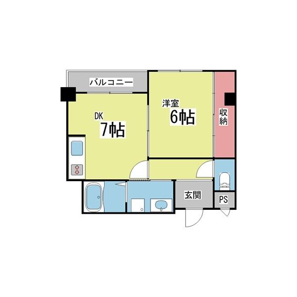 タウンコート六甲 間取り図画像