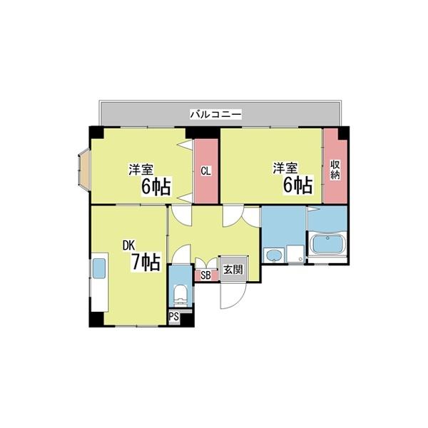 レジデンス住吉 間取り図画像