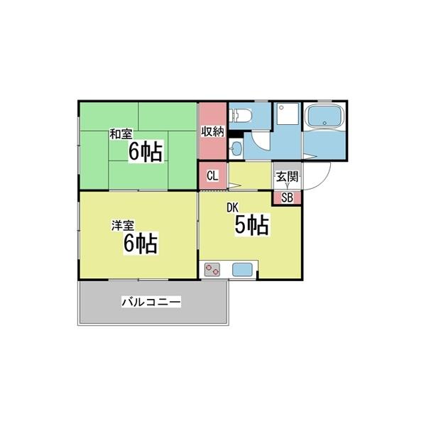 サンコート 間取り図画像
