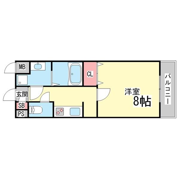 Clair摩耶 間取り図画像