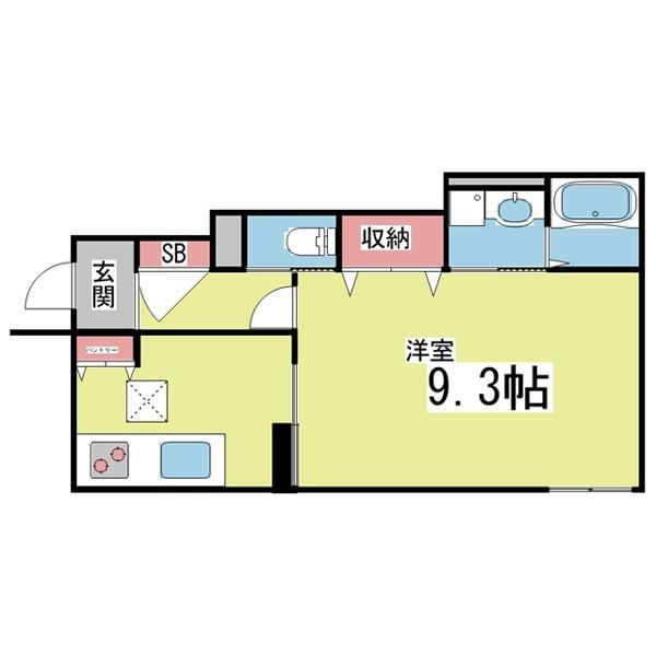 Luxe　MAYA 間取り図画像