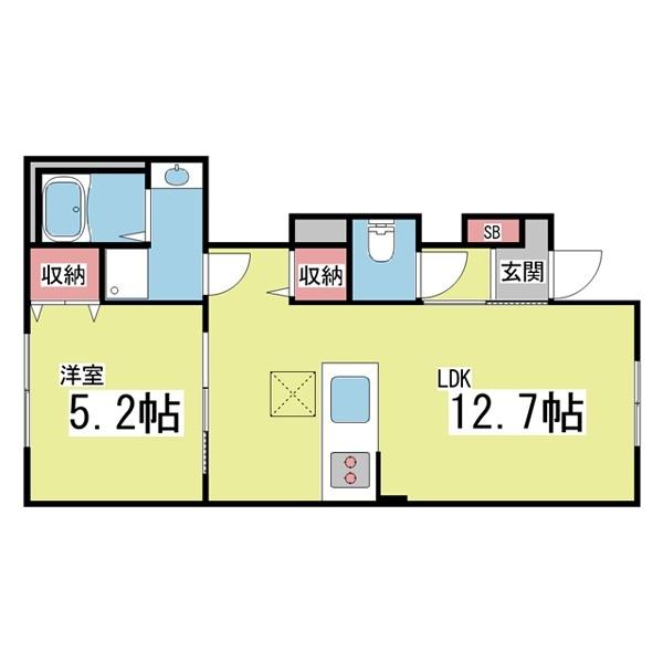 Luxe　MAYA 間取り図画像