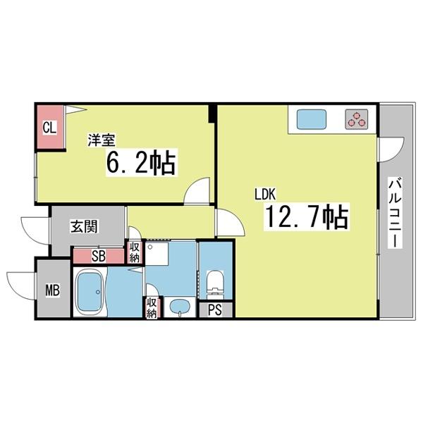 サンコート青谷 間取り図画像