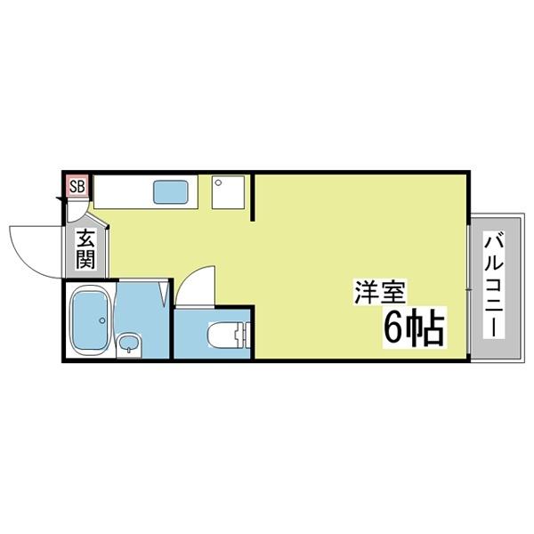 クァトルセゾン六甲道 間取り図画像