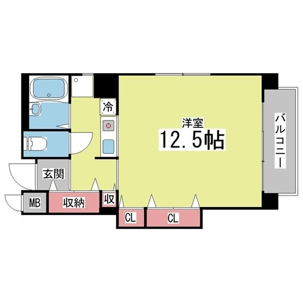 クレストヒル御影 間取り図画像