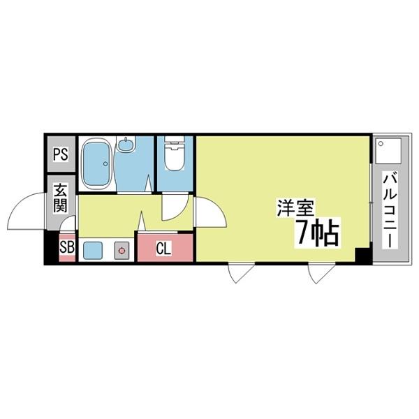 リベルテ六甲 間取り図画像