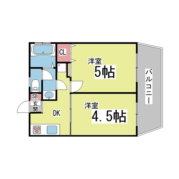 シルフィード・ドゥ・摩耶 間取り図画像