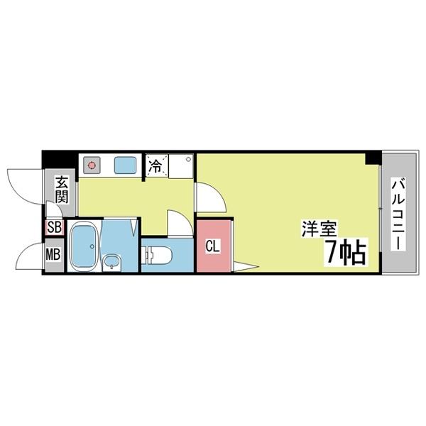 インペリアルむつみ 間取り図画像