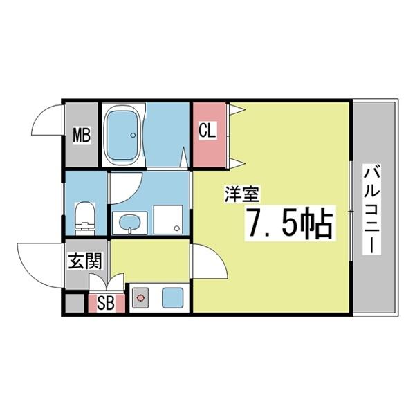 マイコート六甲Ⅱ 間取り図画像