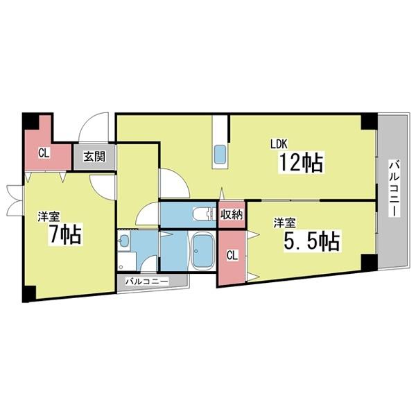 デュコムワイズ 間取り図画像