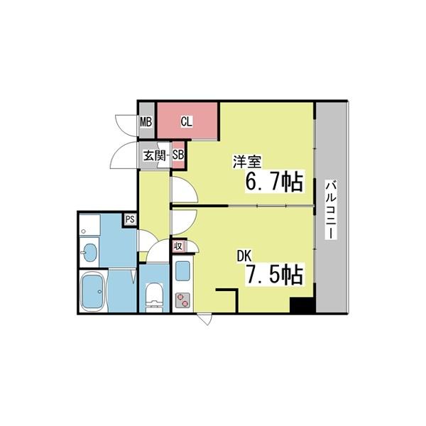 ソレイユ摩耶 間取り図画像