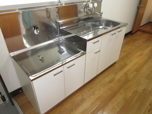 郡山市安積町荒井アパート キッチン