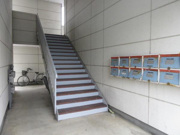 郡山市安積町荒井アパート エントランス