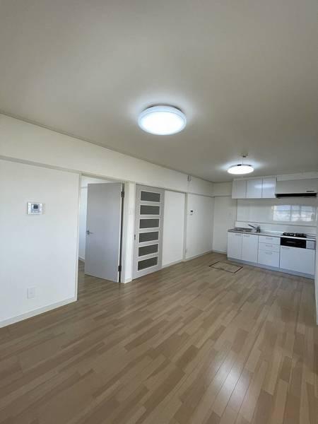 郡山市菜根マンション リビング