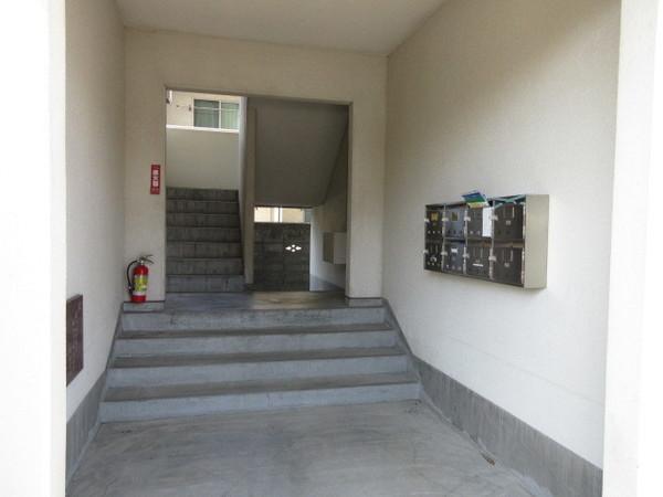 郡山市本町マンション エントランス