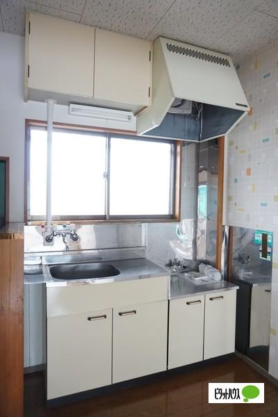 郡山市富田町アパート キッチン