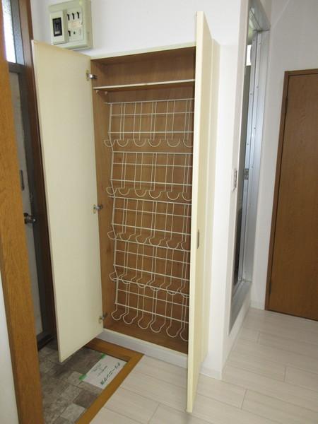 郡山市島アパート 玄関