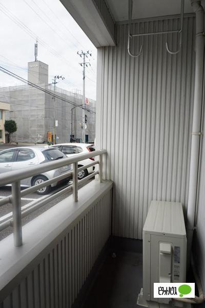 郡山市柏山町アパート 眺望