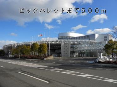 ビックパレット：500m