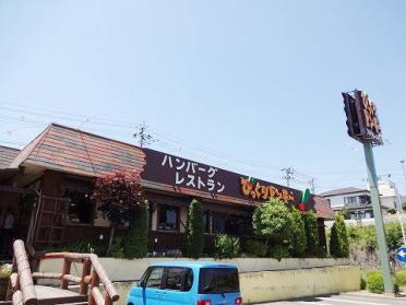 びっくりドンキー富久山店：800m