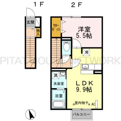  間取り図写真